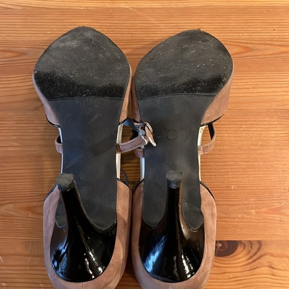 Barefoot Tess BFT tan suede pumps size 11 - Picture 7 of 11